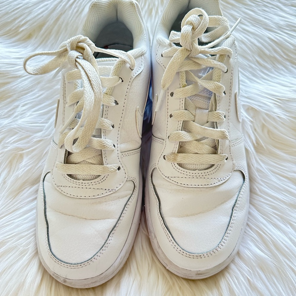 Nike Beyaz - Erkek Ayakkabı - Court Borough Low 7.5 - Picture 2 of 5